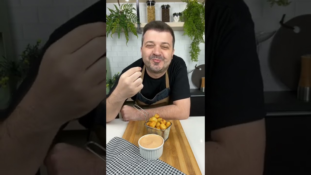 MOLHO ROS&Eacute; | PERFEITO PARA COMER COM BATATINHA FRITA #shorts