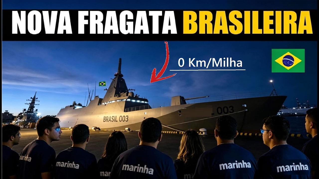 NOVA FRAGATA pra MARINHA do BRASIL,  