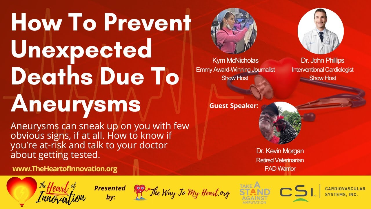 How to Prevent Unexpected Death Due to Aneurysms