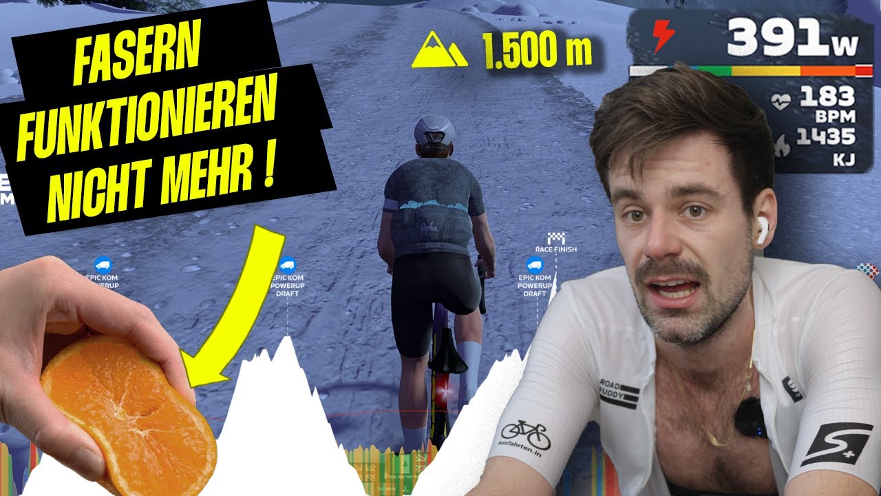 Kann man ERMÜDUNG messen? Ich fahre mein HÄRTESTES ZWIFT RENNNEN!