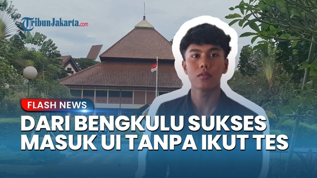Lolos Teknik UI Tanpa Tes, Fathan Asal Bengkulu Punya Prestasi Olimpiade Sains Nasional saat SMA