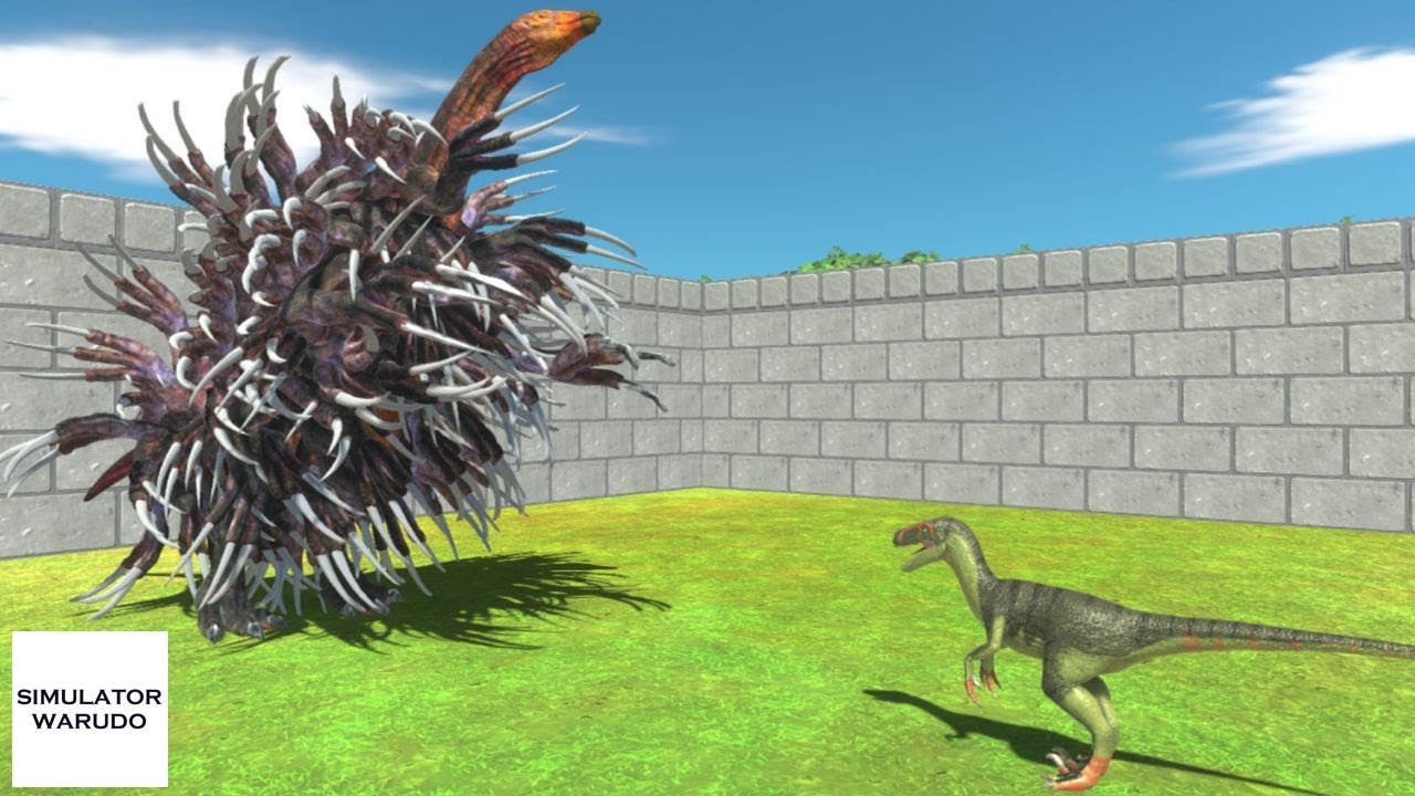 100 Claws Therizinosaurus vs ALL Units Animal Revolt Battle Simulator