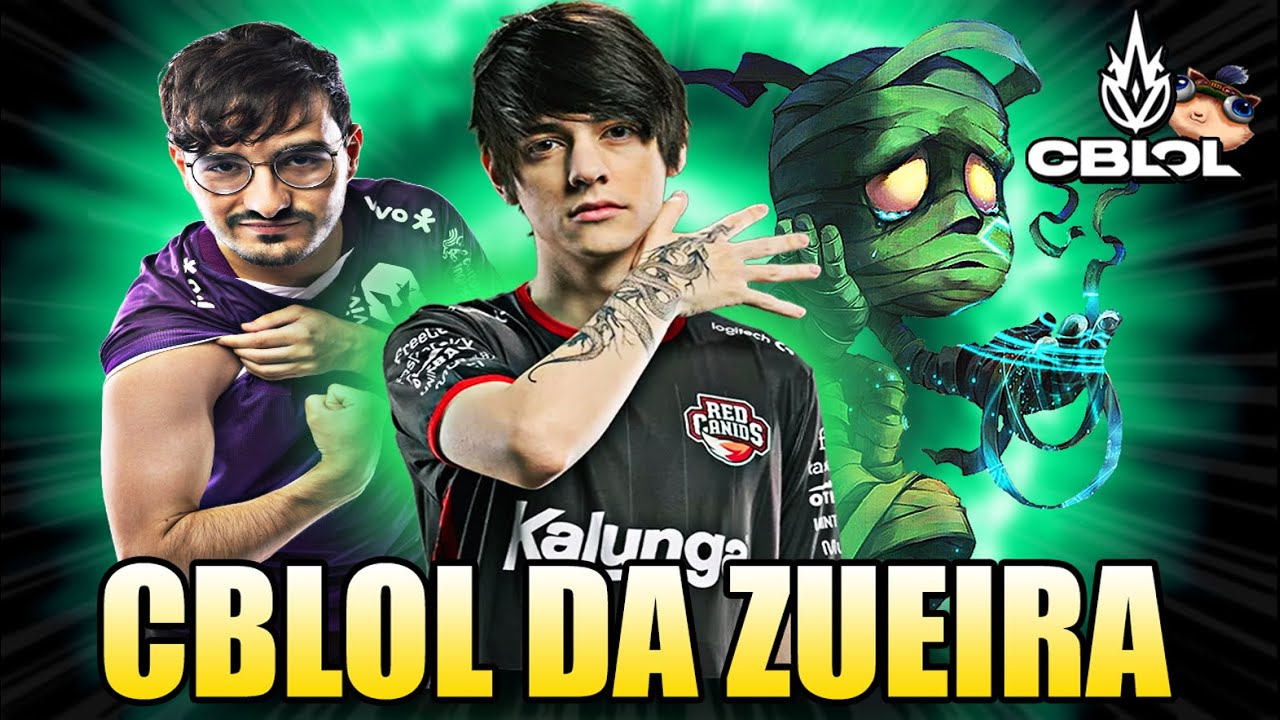 O AMUMU QUE DESTRUIU KEYD vs RED  - CBLOL DA ZUEIRA