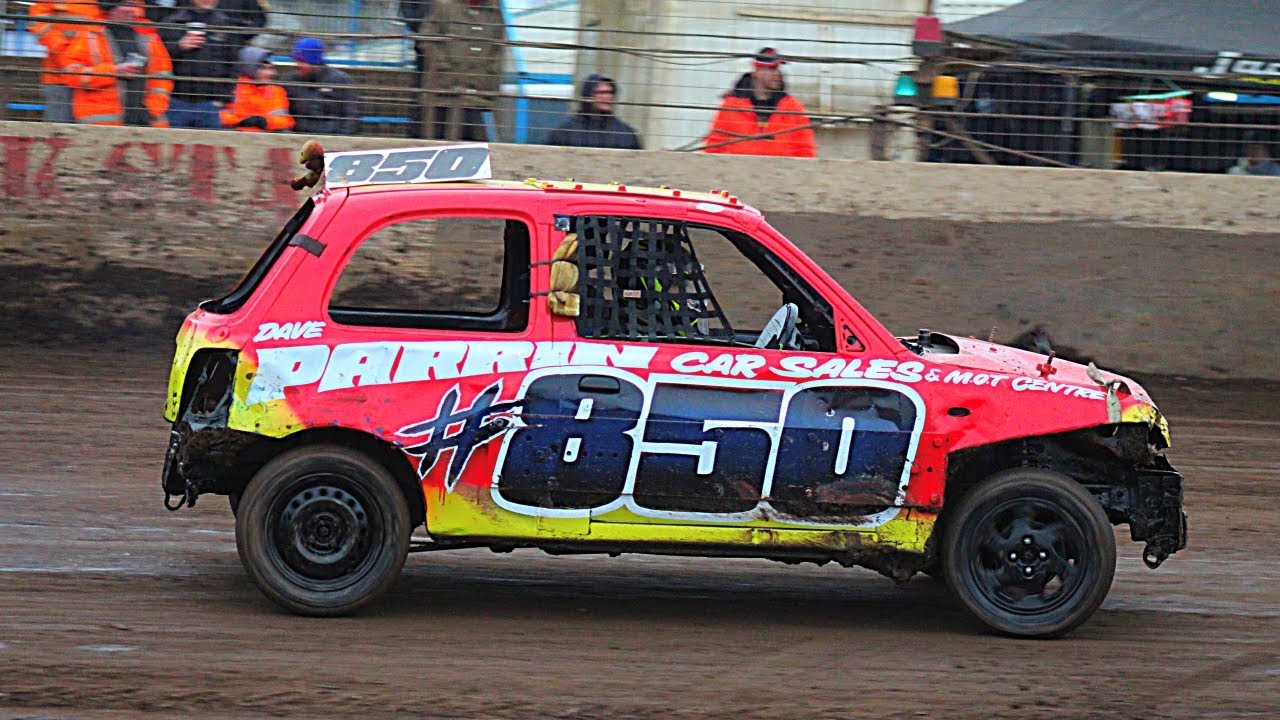 Onboard 850 Wes Parrin Junior Bangers Heat 1 at Kings Lynn 28/12/25