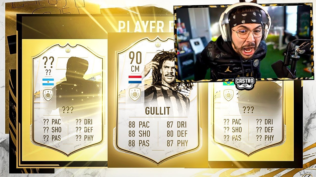 GULLIT IN A PLAYER PICK!! 20 ICON PLAYER PICKS!! FIFA 21