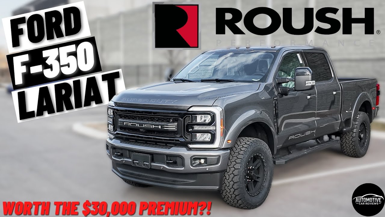2025 FORD F-350 LARIAT ROUSH PACKAGE! | *Full Walkaround Review* | Worth The $30,000 Premium?!