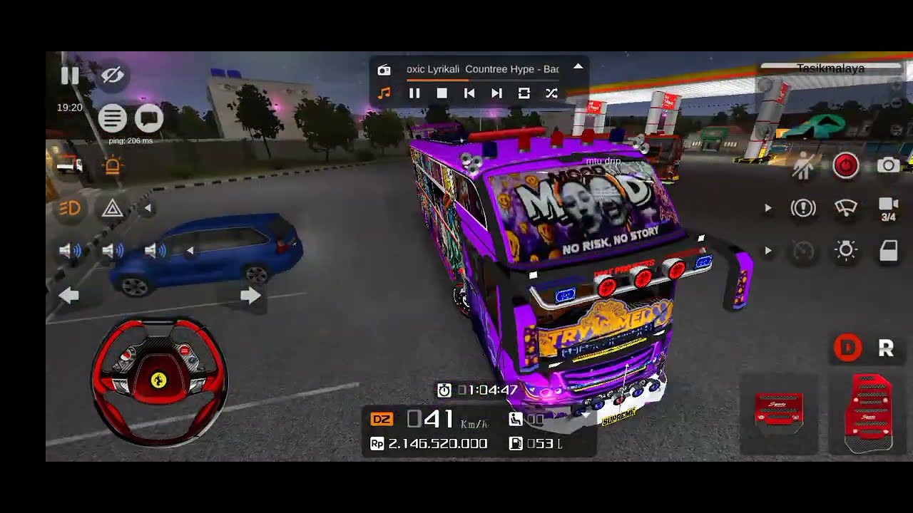 Bus Simulator Indonesia v3.7.1 Gameplay!!!🔥😎#mood #nganya