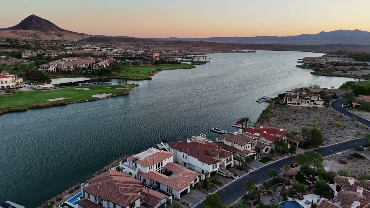 Lake Las Vegas - Henderson Nevada 2025 Drone Video