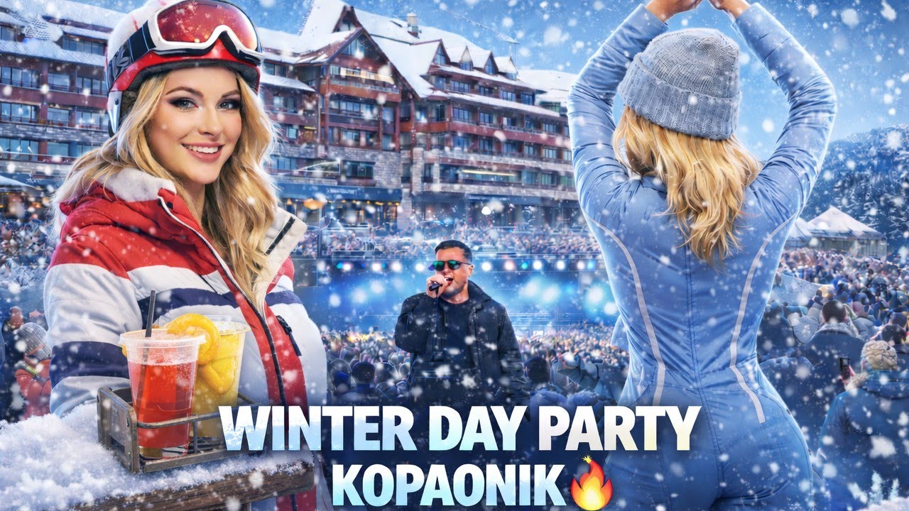 👉 THIS WINTER DAY PARTY IN KOPAONIK WAS CRAZY 😳