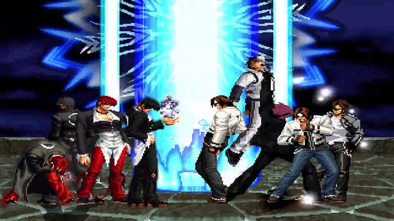 KOF Mugen | Iori Yagami Team vs Kyo Kusanagi Team