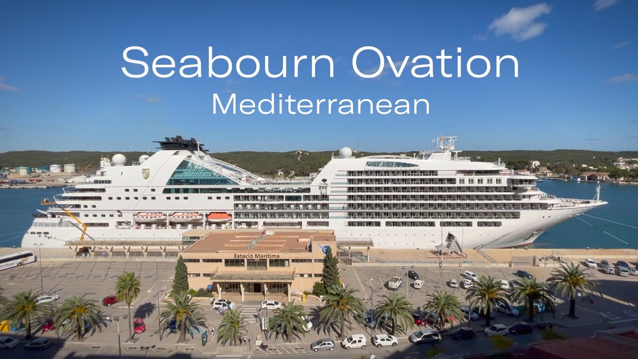 Seabourn Ovation Western Mediterranean Cruise Ibiza, Menorca, Sardinia, Corsica, Valencia, Barcelona