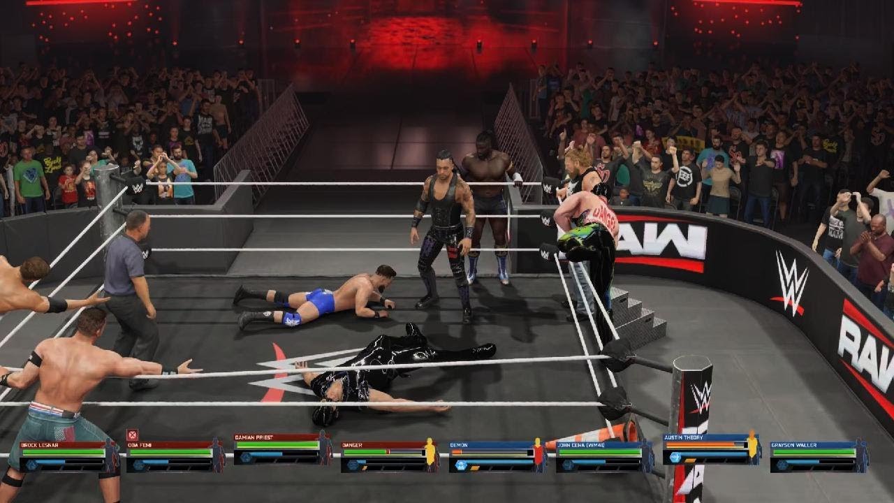 4 On 4 Elimination Match