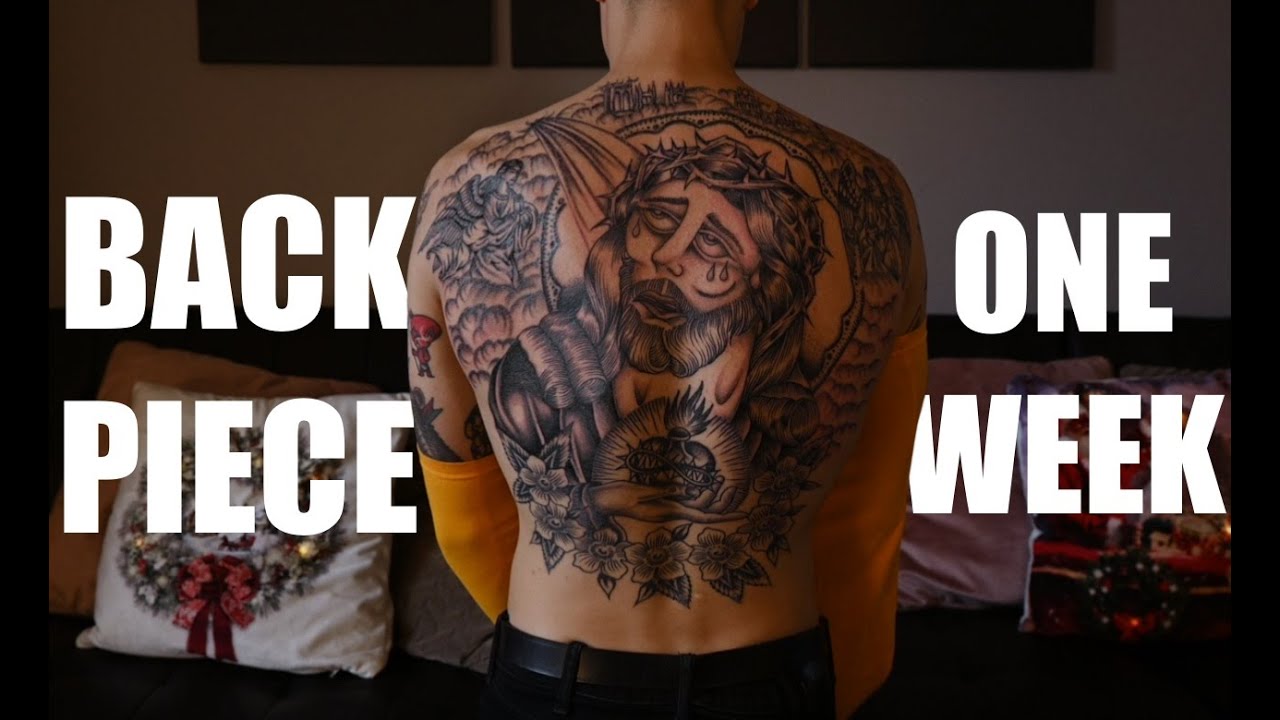 Back Piece Tattoo Completed in Just a Week