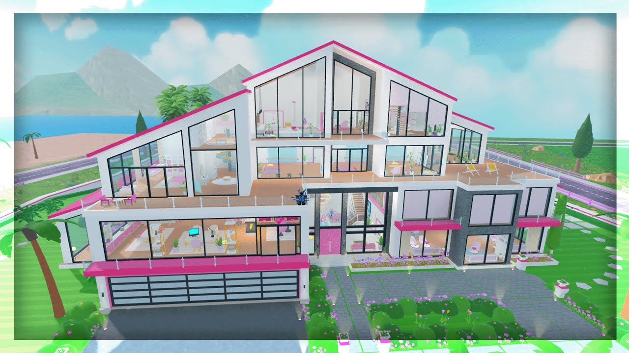 Barbie DreamHouse Tycoon 🏠, Completed! in Roblox.
