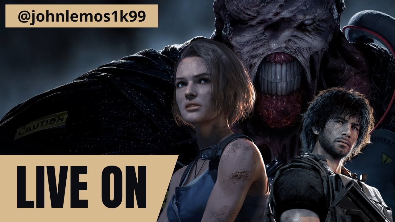 ATÉ ZERAR! RESIDENT EVIL 3 REMAKE PARTE 3 (JOÃO MARCELO)