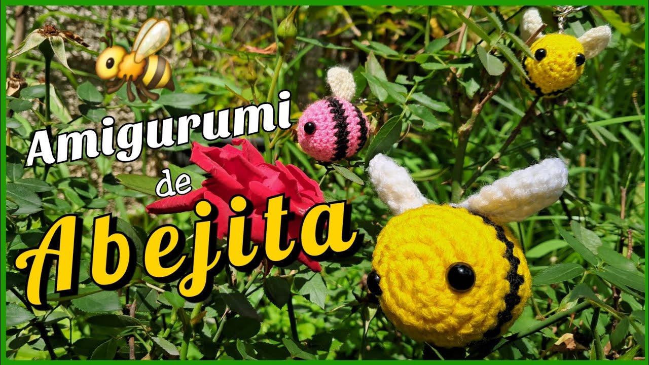 Amigurumi de Abeja 🐝 Especial para principiantes facil y rápido