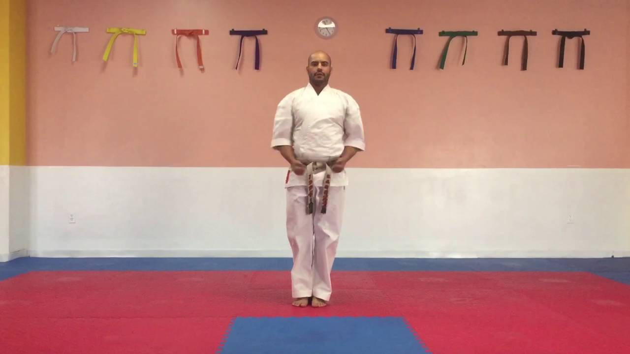 Short Form 1, American Kenpo Kata (White Belt)