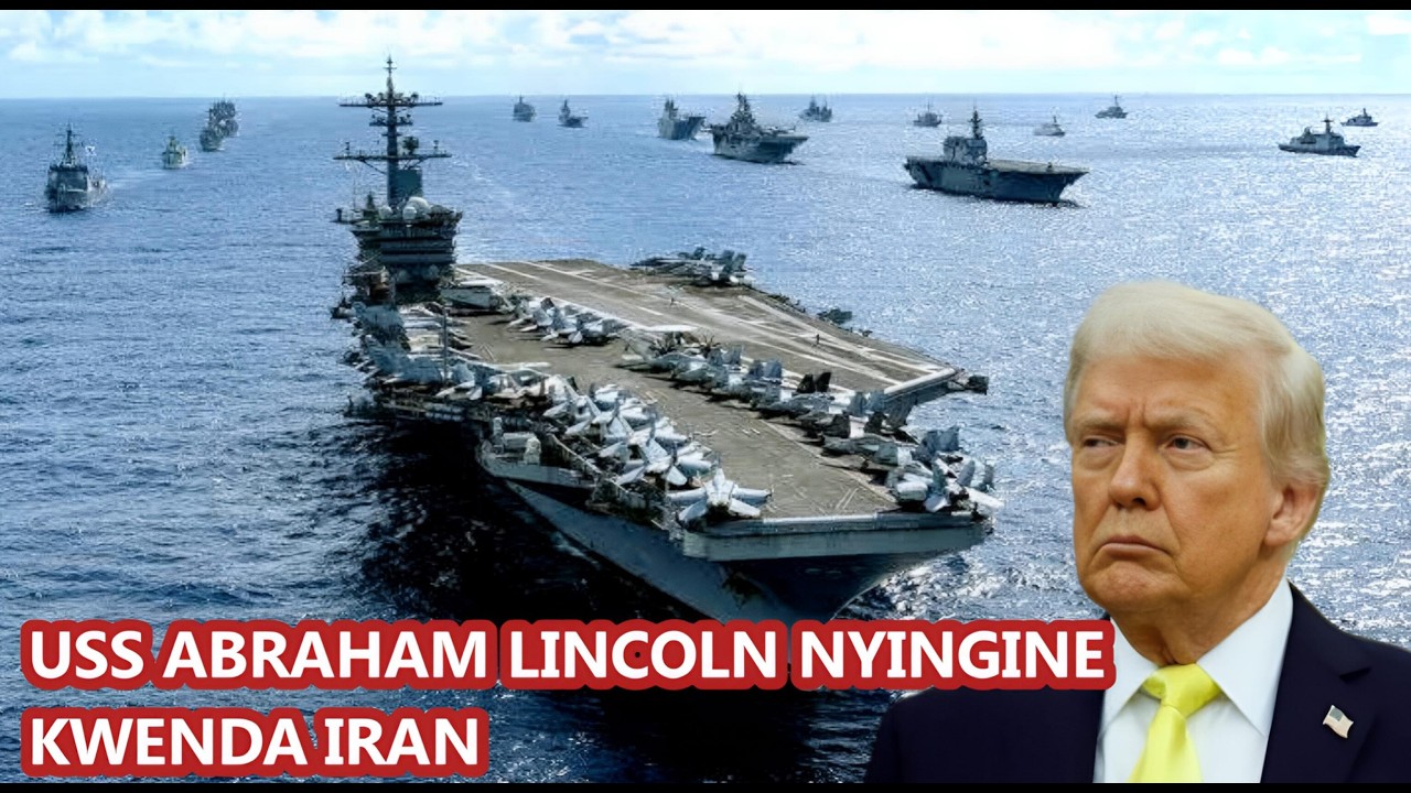 TRUMP AFIKIRIA KUPELEKA KIKOSI CHA PILI CHA MELI ZA KIVITA KARIBU NA MAJI YA IRAN 