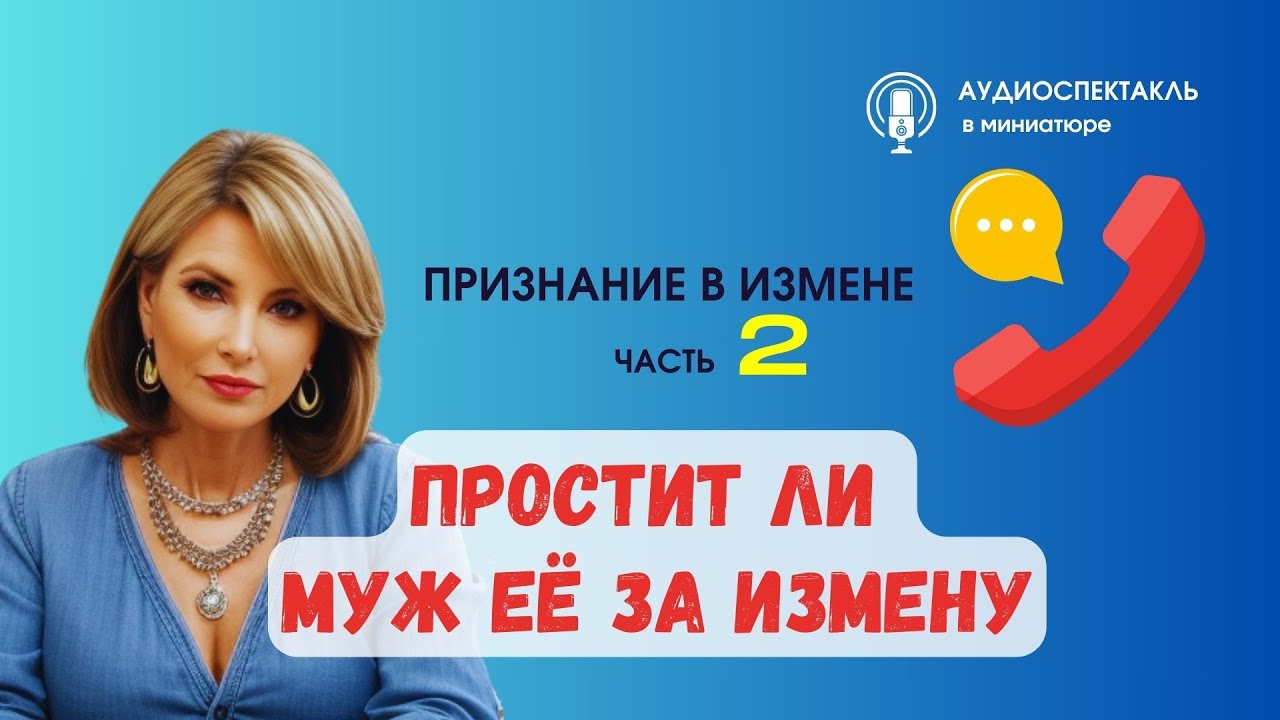 Простит ли муж измену / Истории из жизни #аудиоспектакль #измена #психологияотношений