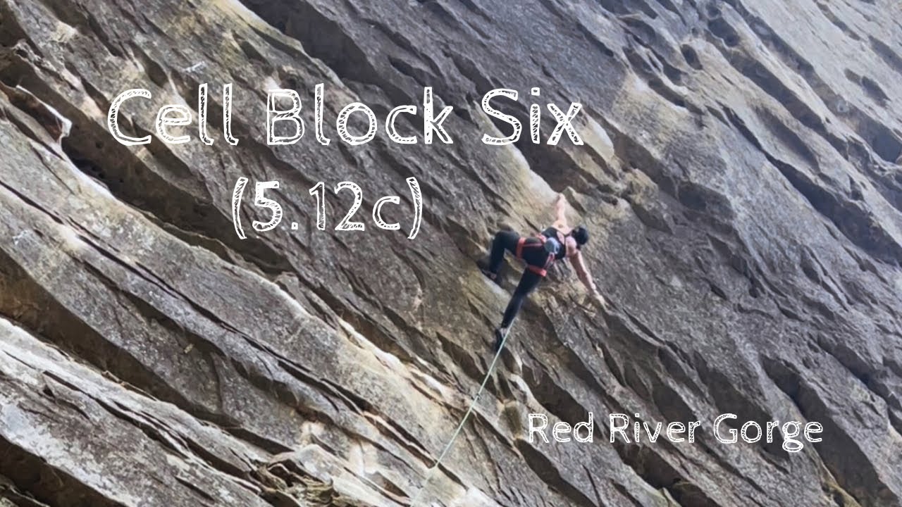 Cell Block Six (5.12c) *short beta* — Red River Gorge Climbing