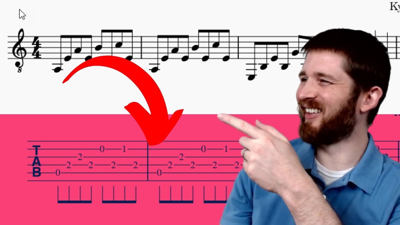 Как мгновенно конвертировать ноты в табулатуру бесплатно! с помощью MuseScore 3