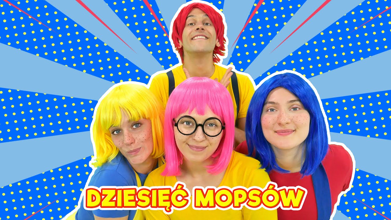 Paczka Brzdąców - Dziesięć mopsów - Piosenki dla dzieci
