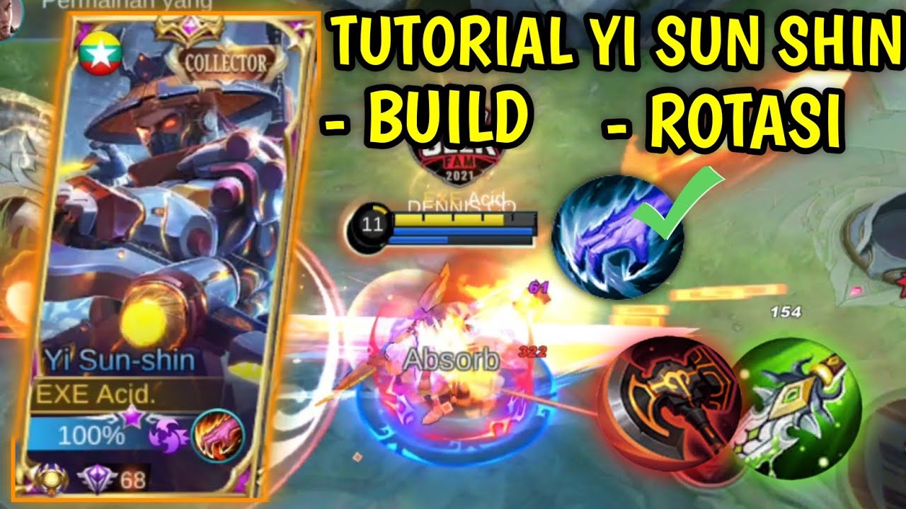 TUTORIAL YI SUN SHIN ROTASI FARMING TERCEPAT YSS DAN BUILD TERBARU YSS DI PATCH TERBARU