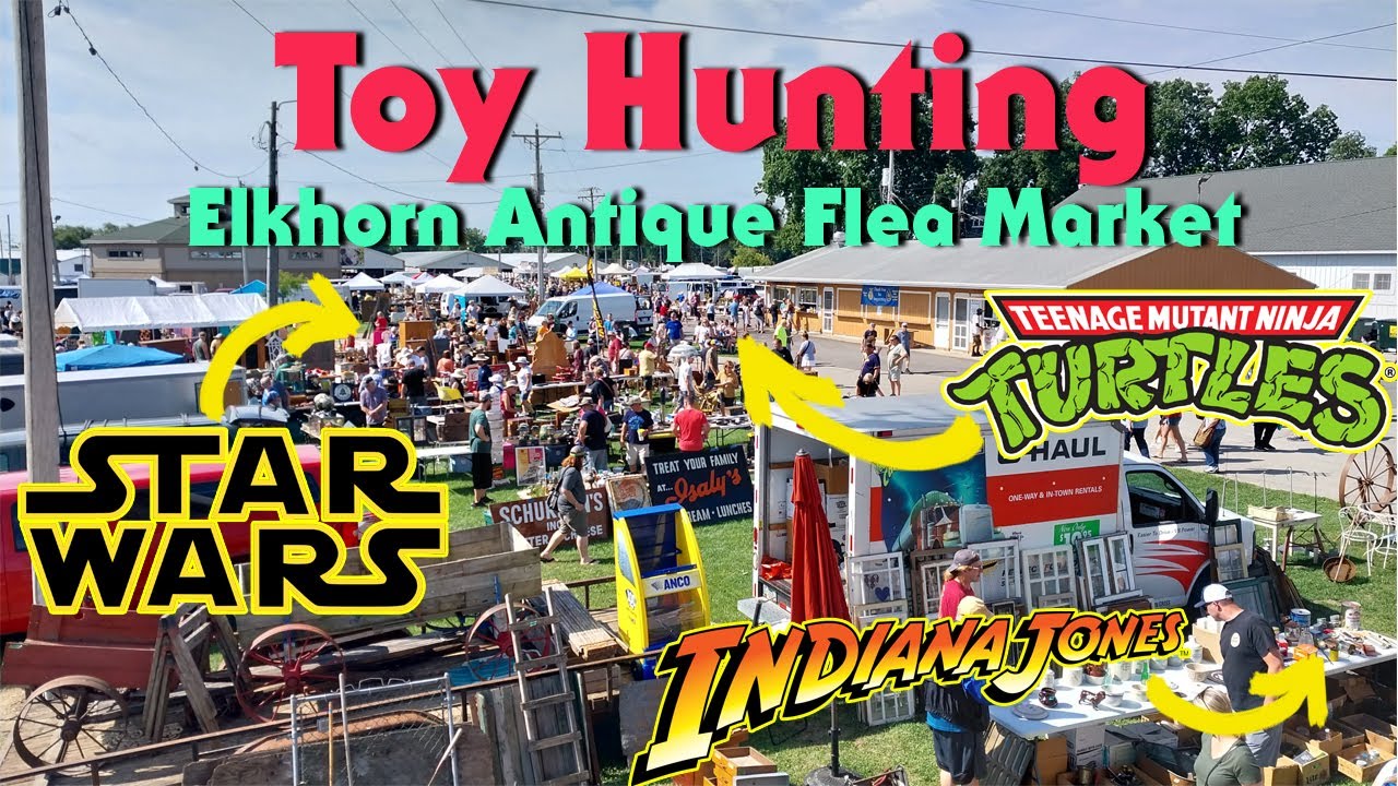 Tons of Vintage Toys at this Antique Flea Market