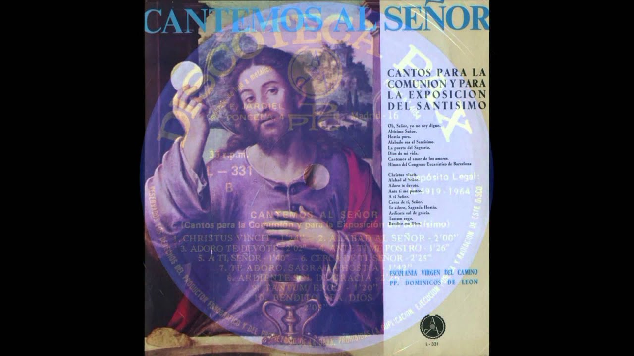 Christus vincit (A. Kunc, +1895) - Escolanía ''Virgen del Camino'' (León, ESPAÑA) (1964)