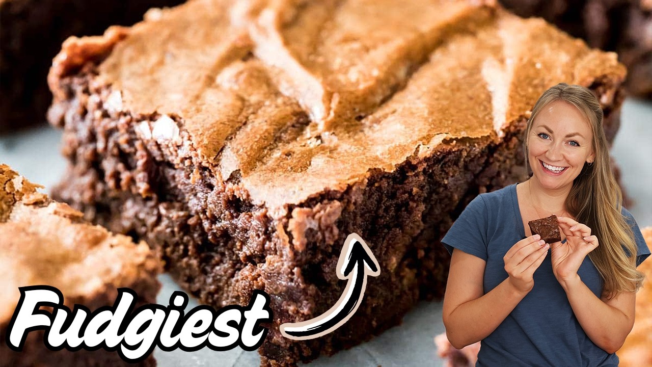 I Tested Dozens -- These are my BEST Fudgy Brownies