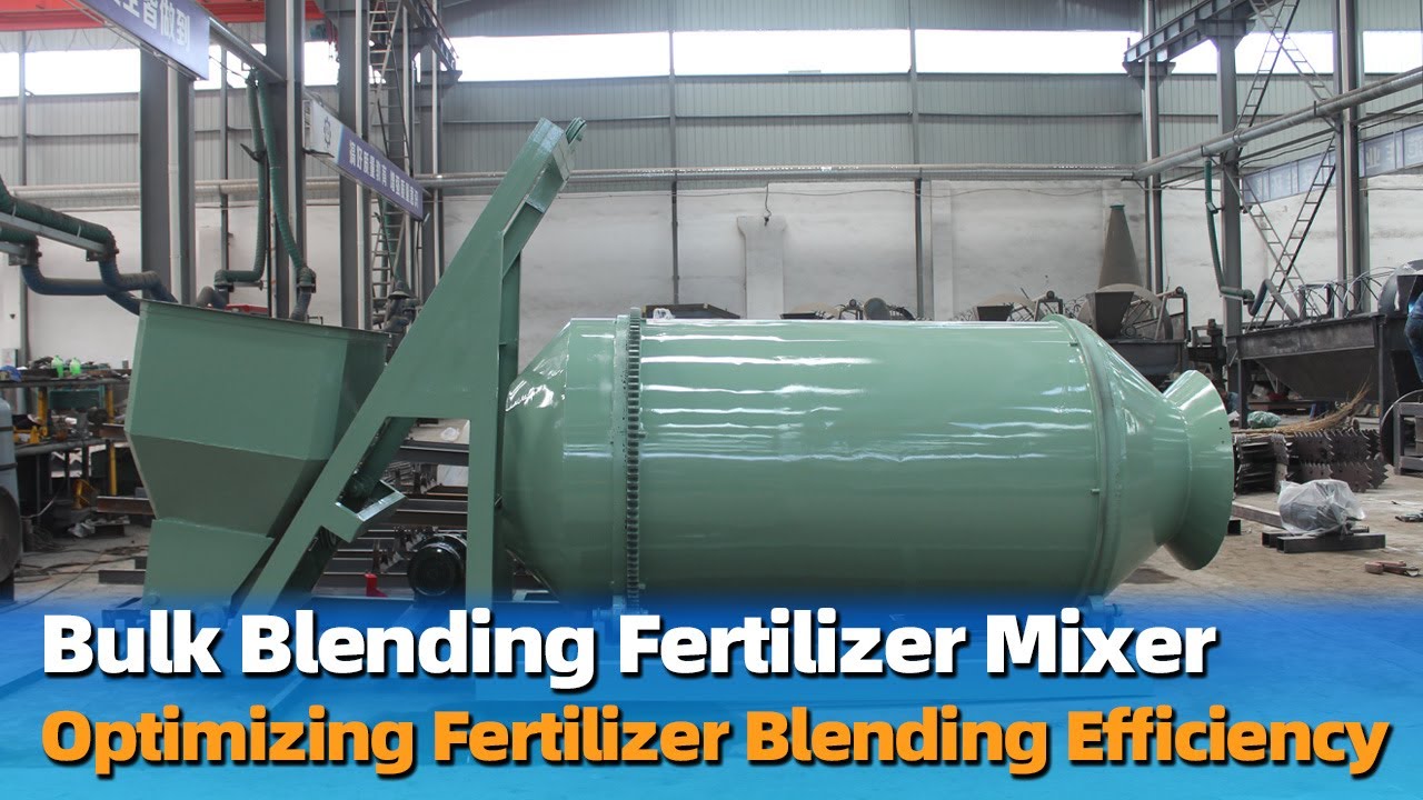 Bulk Blending Fertilizer Mixer - Optimizing Fertilizer Blending Efficiency #fertilizer #mixer