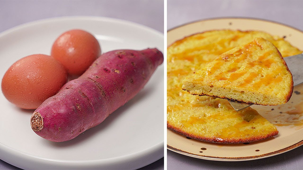 If You Have Sweet Potato at Home, Then Try This Super Easy Omelette Recipe | Yummy