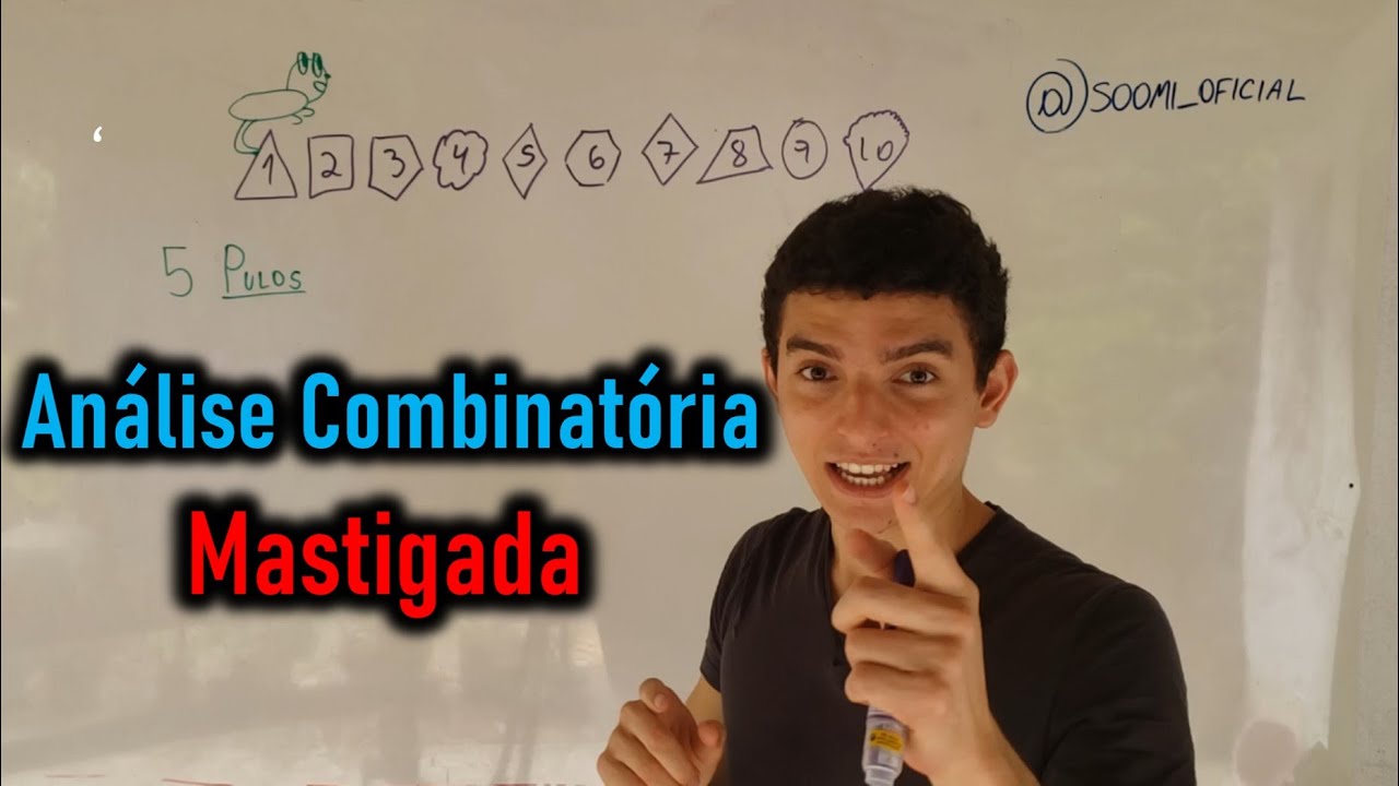 De quantas maneiras o sapo pode pular? - Análise Combinatória mastigada pra você