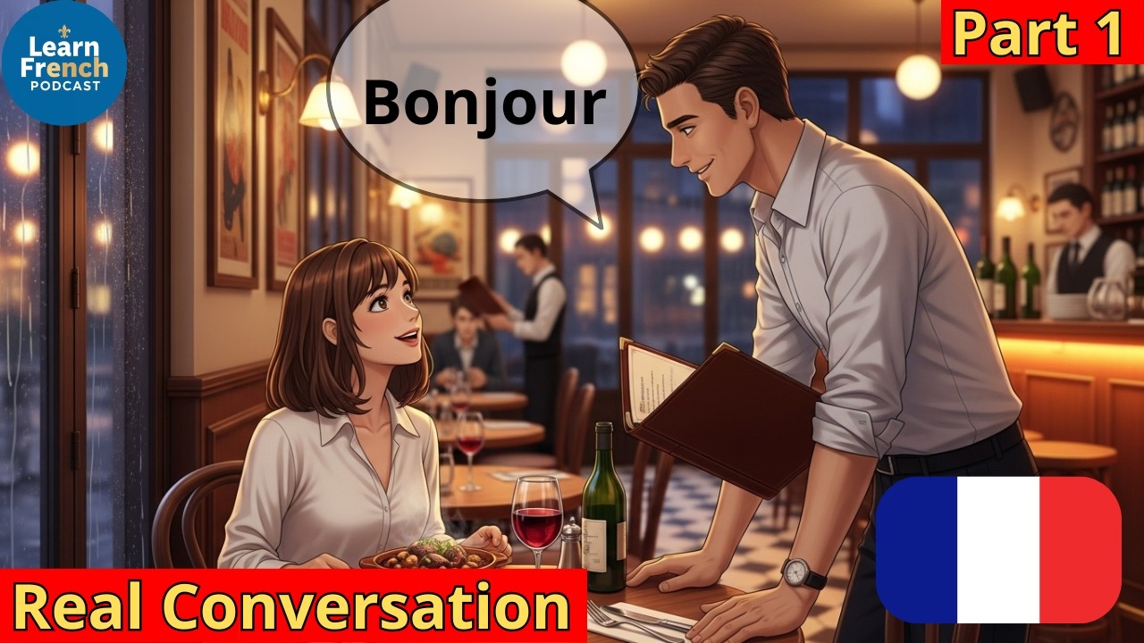 10 Short French Conversations: Make New Friends (Park 1) | French for Beginners | A2-B1