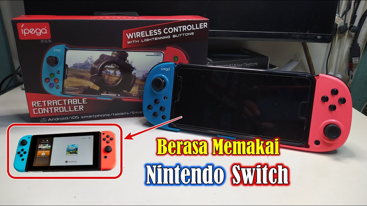 Gamepad Ipega PG-9217 Unboxing and Review | HP Jadi Serasa Nintendo Switch