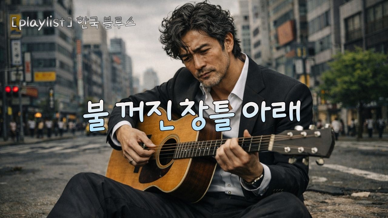 [playlist] 불 꺼진 창틀 아래 | 한국 블루스