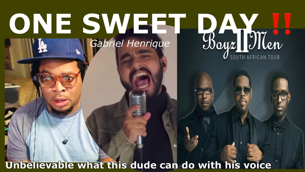 One Sweet Day - Gabriel Henrique (Cover Mariah Carey, Boyz II Men) REACTION