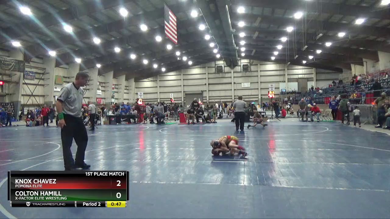 10U 49 Colton Hamill X-Factor Elite Wrestling Vs Knox Chavez Pomona Elite
