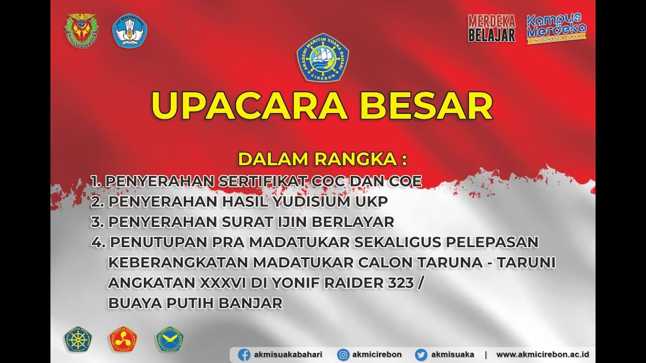UPACARA BESAR AKMI SUAKA BAHARI