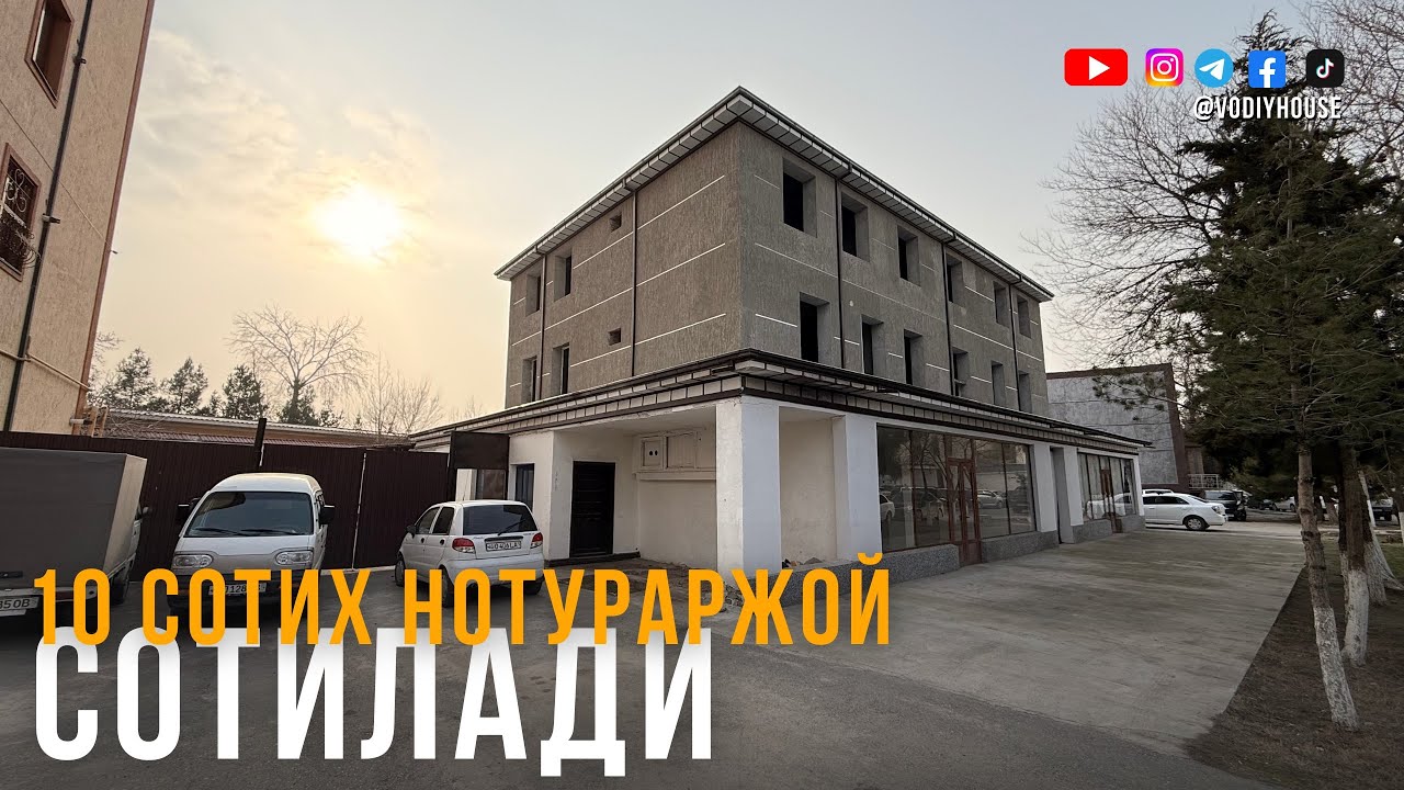 Фарғона шахар, Нурхон кинотеатри орқасида 10 сотих нотураржой сотилади