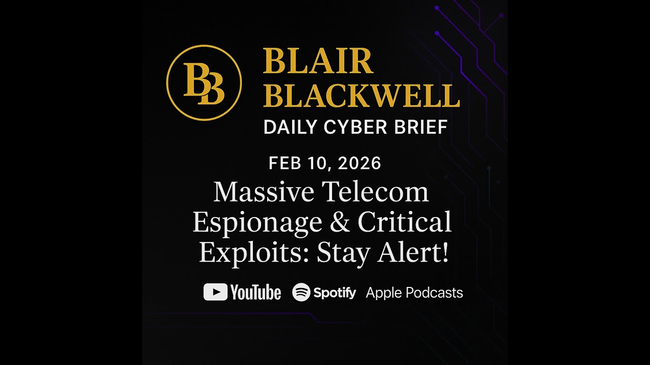 Massive Telecom Espionage & Critical Exploits: Stay Alert!
