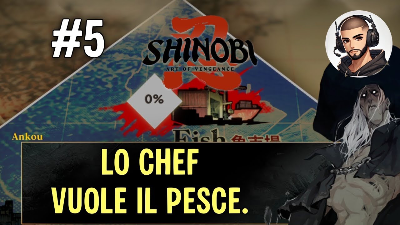 IL PESCE PER LO CHEF. | Shinobi Art Of Vengeance PS5 Gameplay ITA [EP.5]