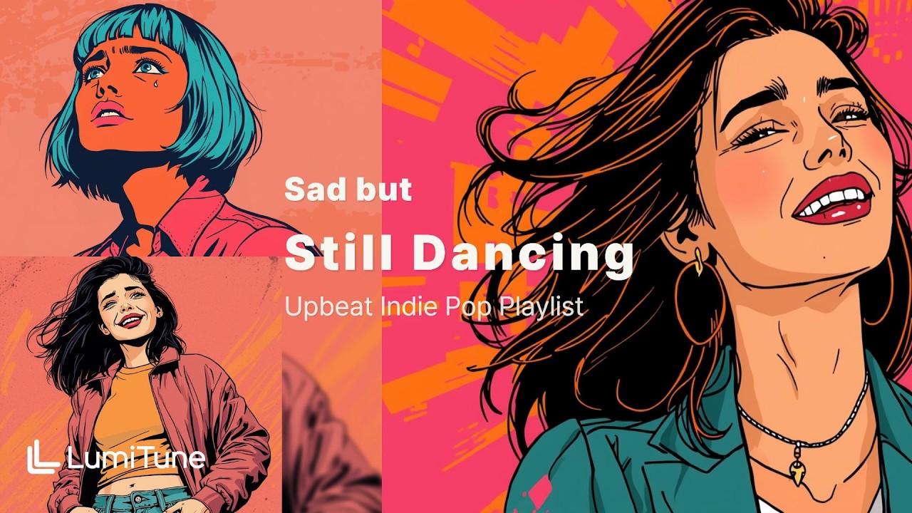 Sad but Still Dancing 🎧✨ | 슬퍼도 계속 춤추는 밤(Upbeat Indie Pop & Pop Rock Playlist)