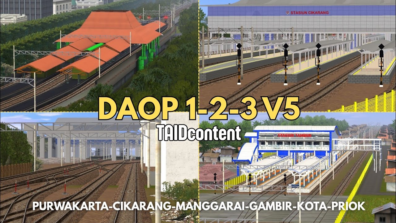 RUTE LEGEND IS BACK‼️| Share Rute Daop 1-2-3 V5 By TAIDcontent