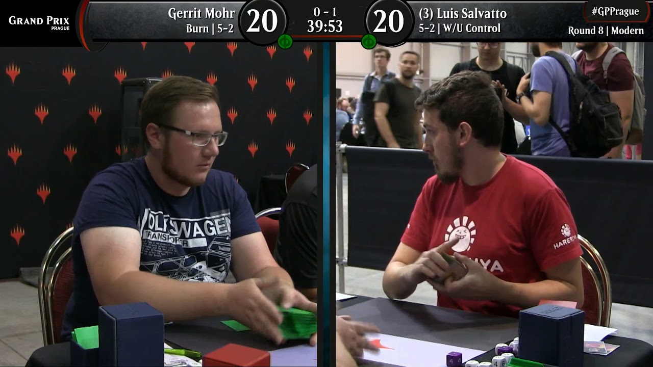 Magic the Gathering GP Prague 2018 Раунд 8 Модерн