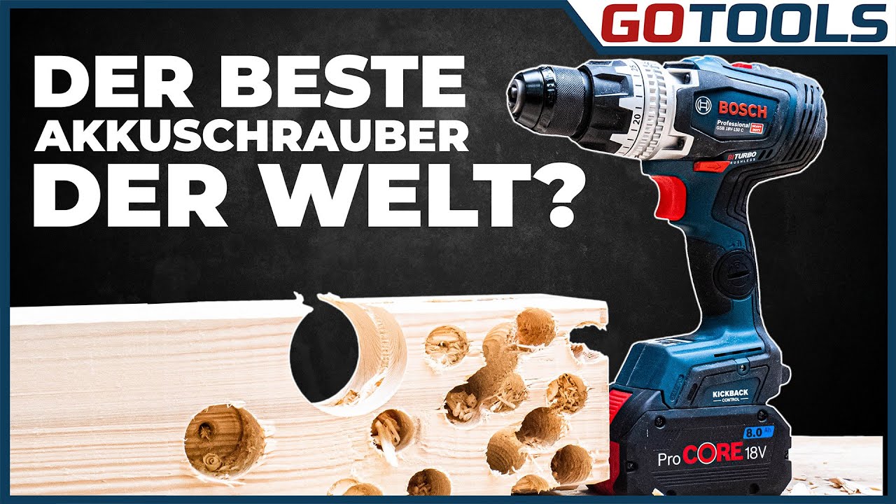 Умный и очень сильный | новый аккумуляторный перфоратор GSB 18V 150 C от Bosch | подзаголовок