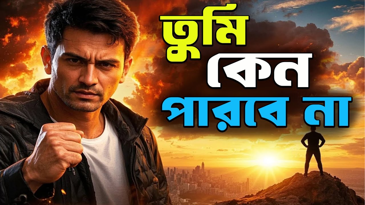 তুমি কেন পারবে না? যদি ওরা পারে!- Bangla Motivational Speech