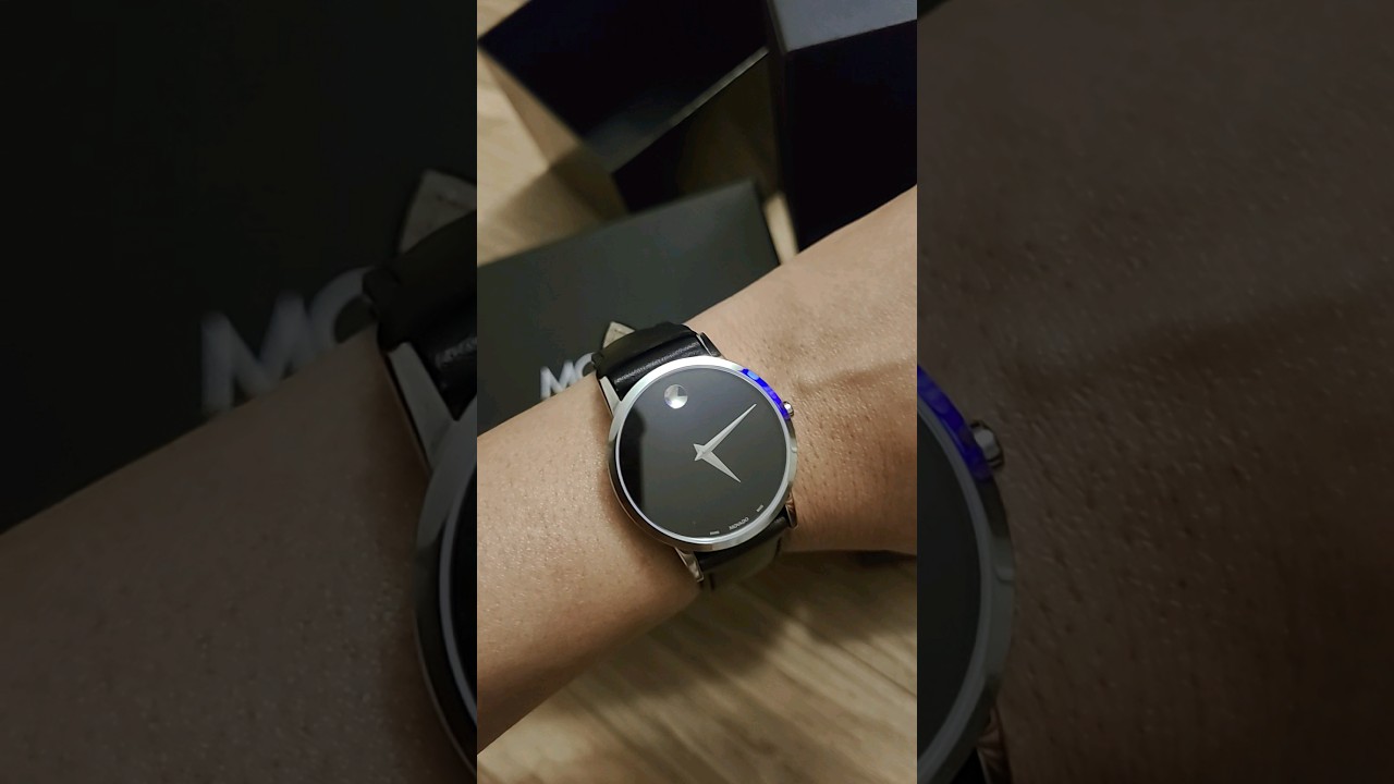 Movado Museum classic black #movado #movadowatch #museum #fashion #watch #viral
