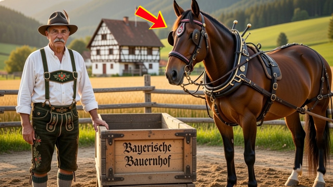 Der Rancher bemerkte, dass sein Pferd das Wasser verweigerte … bis er unter dem Trog grub.