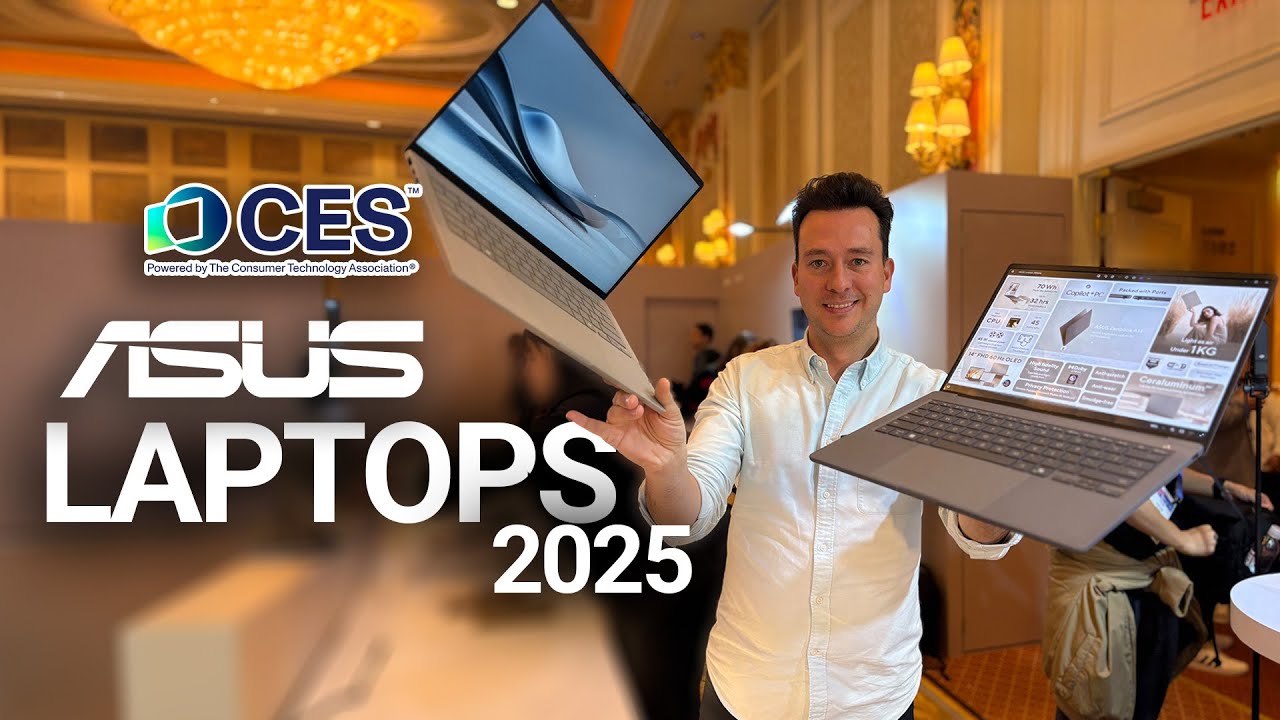 Nuevas Laptops de ASUS desde el CES 2025